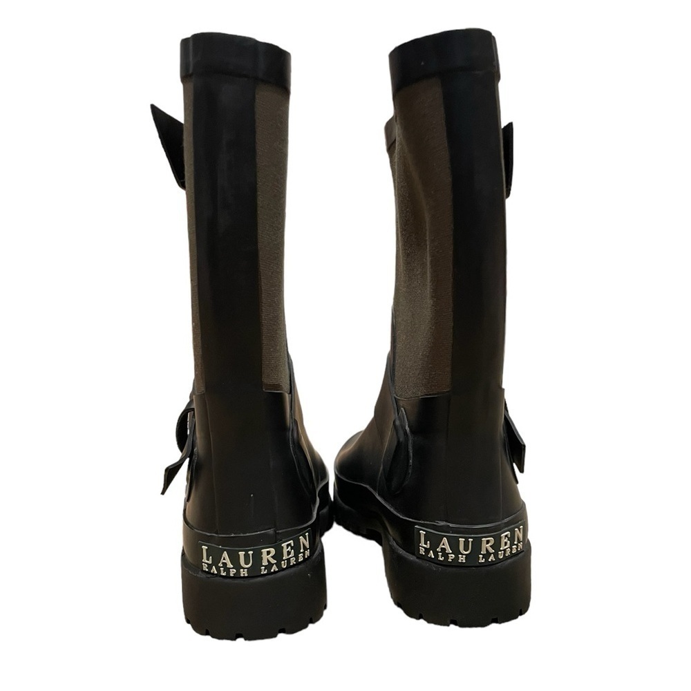Ralph Lauren Mora II Rubber Rain Boots Size 5B - Picture 6 of 12